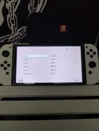 Nintendo Switch OLED Blanca
