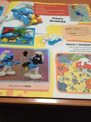 Álbum de cromos Los Pitufos Panini