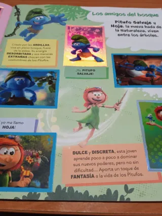 Álbum de cromos Los Pitufos Panini