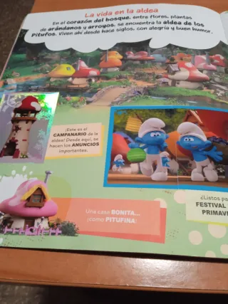 Álbum de cromos Los Pitufos Panini