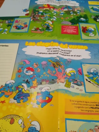 Álbum de cromos Los Pitufos Panini