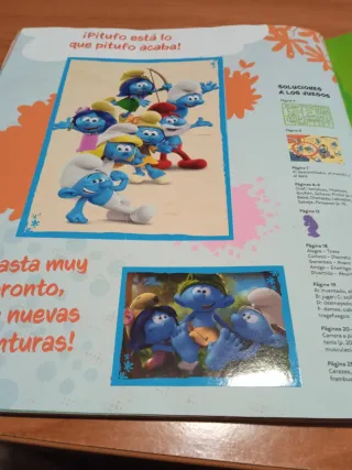 Álbum de cromos Los Pitufos Panini