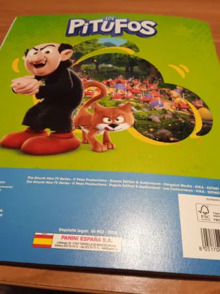 Álbum de cromos Los Pitufos Panini