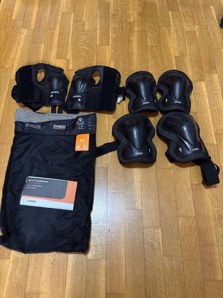 Set 3 protecciones Oxelo Talla M