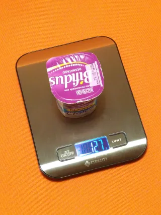 Báscula de cocina, Etekcity EK6015, de acero inox