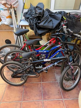 Lote 3 Bicicletas BMX y Montaña