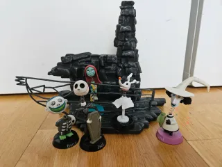 Figuras Disney Pesadilla antes de Navidad. Vintage