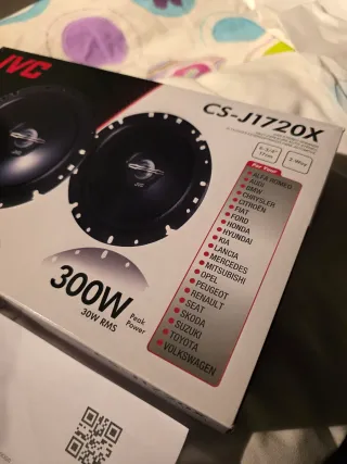 Altavoces JVC CS-J1720X 300W