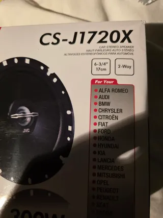 Altavoces JVC CS-J1720X 300W