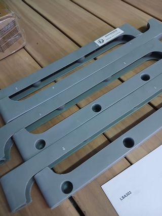 Zapatero SONGMICS 3 Livelli in Metallo Grigio