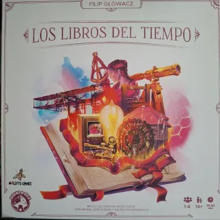 Los libros del tiempo juego de mesa