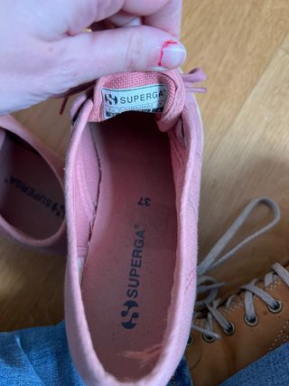 Superga talla 37 rosa