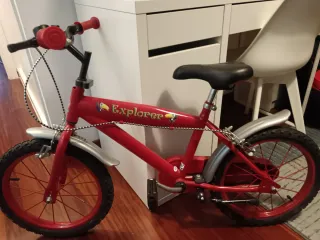 Bicicleta Infantil Roja Explorer