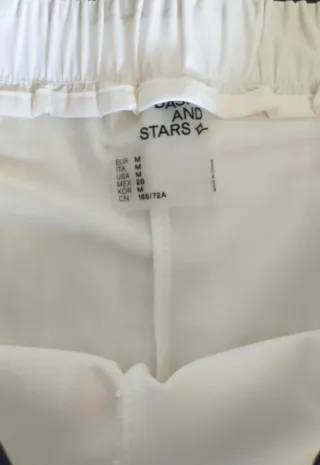 Falda pádel Dash and stars blanca