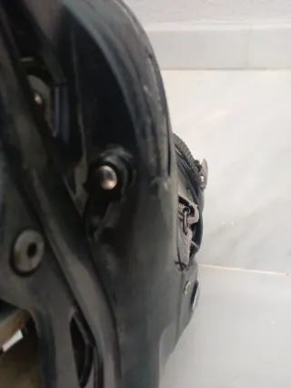 Patines en línea negros y rosas