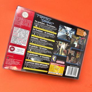 Perfect Dark Nintendo 64 pal españa