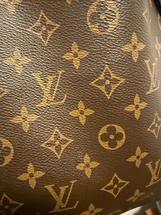 Bolso Louis Vuitton Neverfull Marrón y Negro