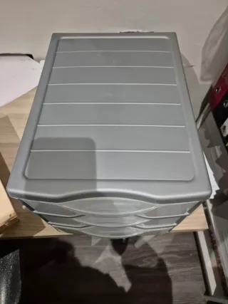 Organizzatore da scrivania con 3 cassetti