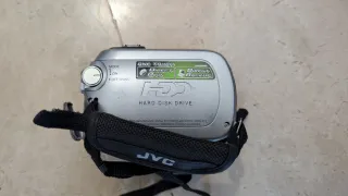 Videocámara JVC Vintage Plata y Negra