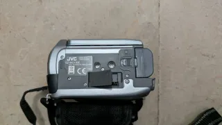 Videocámara JVC Vintage Plata y Negra