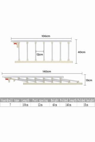 Barandillas Cama Asistencia Médica