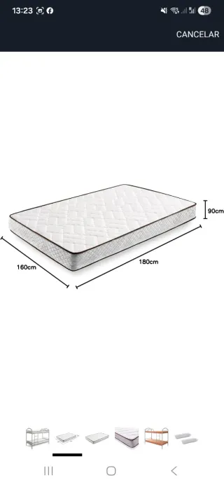 Litera metálica poco uso