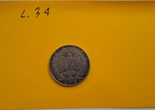 2 Lire aquila 1939 Vittorio Emanuele III L34