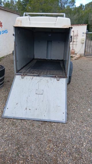 Remolque cerrado coche