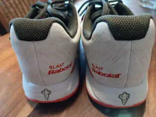 Zapatillas Babolat Naranja y Blanco