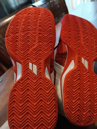 Zapatillas Babolat Naranja y Blanco