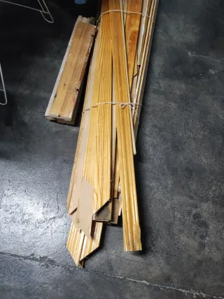 Puertas de madera 62 cm