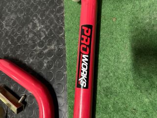 Cavalletto Moto ProWorks Rosso