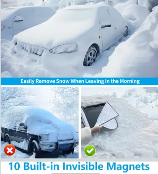 Copri Parabrezza Auto Magnetico XL – Protezione