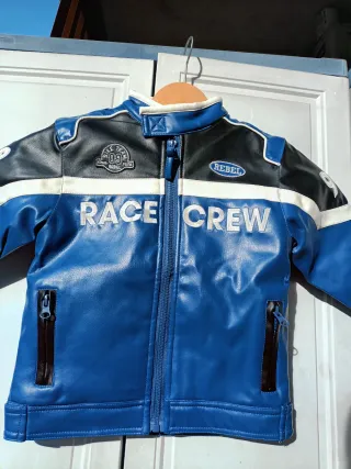 Chaqueta estilo racing niño/a