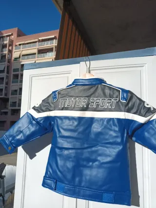 Chaqueta estilo racing niño/a
