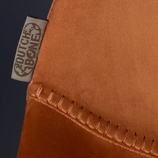 Silla Franky Velvet Orange de Dutchbone