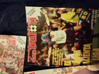 3 revistas don balón antiguas.