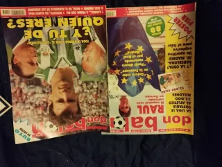 3 revistas don balón antiguas.