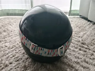 Lote esquí niño: botas, casco y gafas.