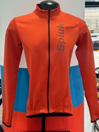 Maillot Spiuk Hombre Manga Larga Naranja Talla S