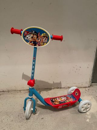 Patinete Patrulla Canina 3 ruedas