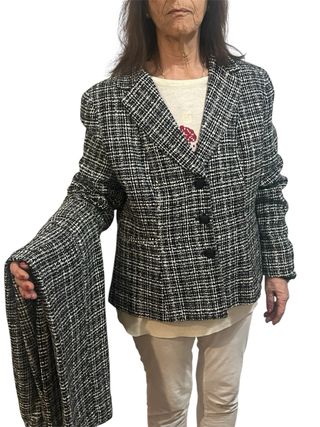Traje Chaqueta y Pantalón Tweed