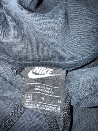 Sudadera Nike Gris con Capucha