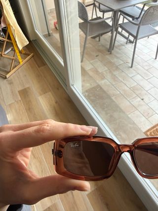 Occhiali da sole Ray-Ban marroni