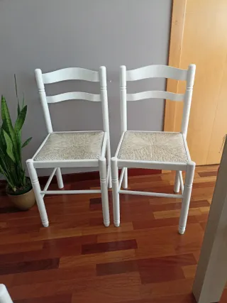 Juego 2 Sillas Cocina. Como nuevas