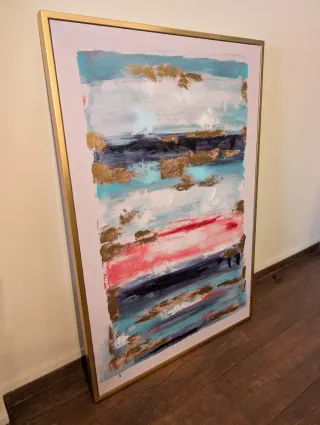 Cuadro abstracto moderno 120x80cm