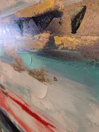 Cuadro abstracto moderno 120x80cm