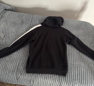Sudadera Adidas Gris y Negra