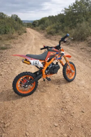 Minimoto Cross 49cc 2T Naranja