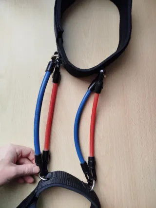 Elastici fitness con cavigliere